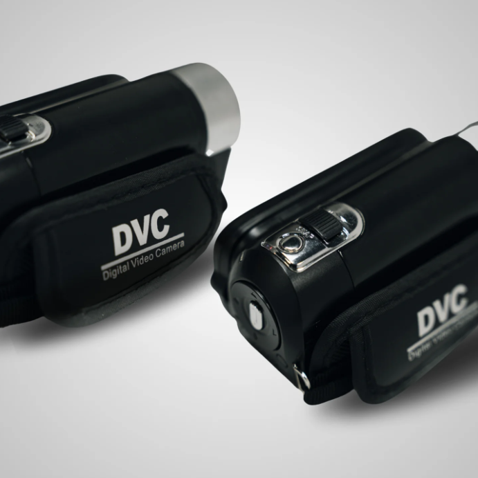 4k Vintage Retro camcorder